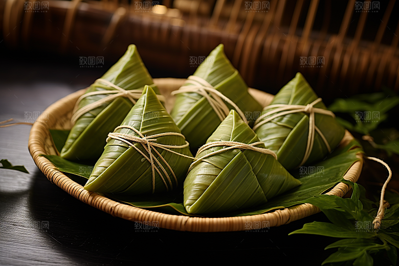 粽子端午节节日节气摄影图
