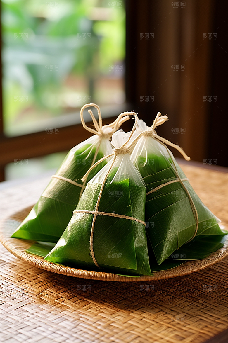 粽子美味节日节气摄影图