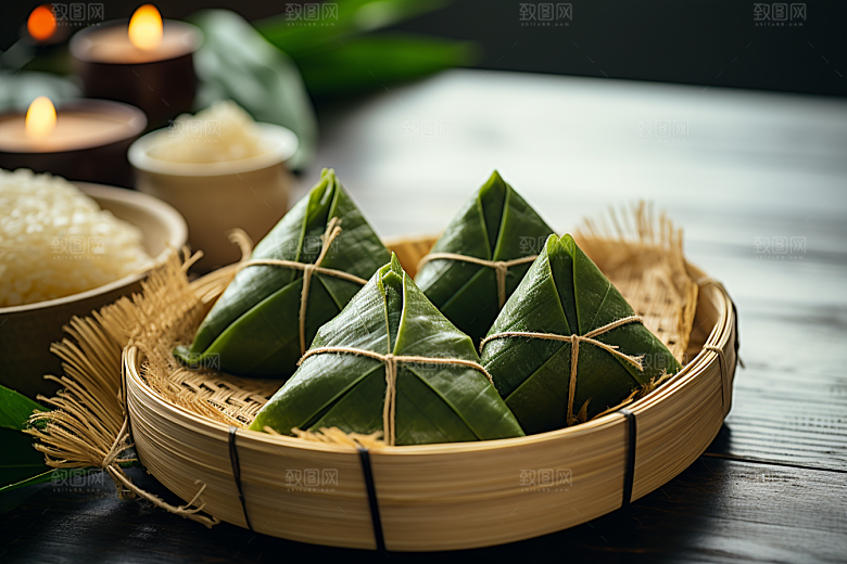 粽子高清端午节摄影图