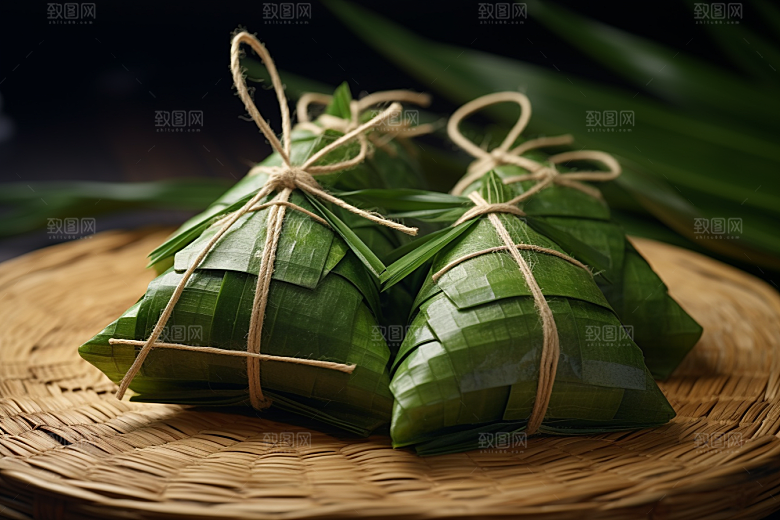 粽子美味节日节气摄影图