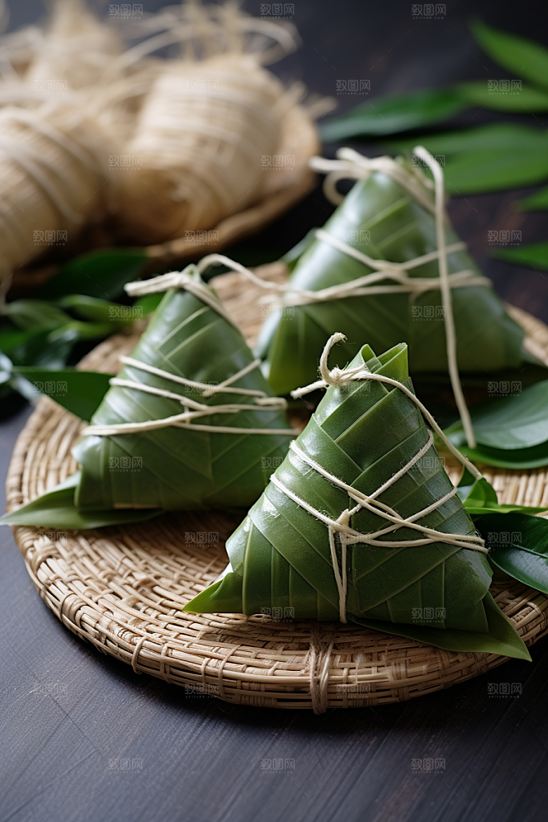 粽子高清美味摄影图