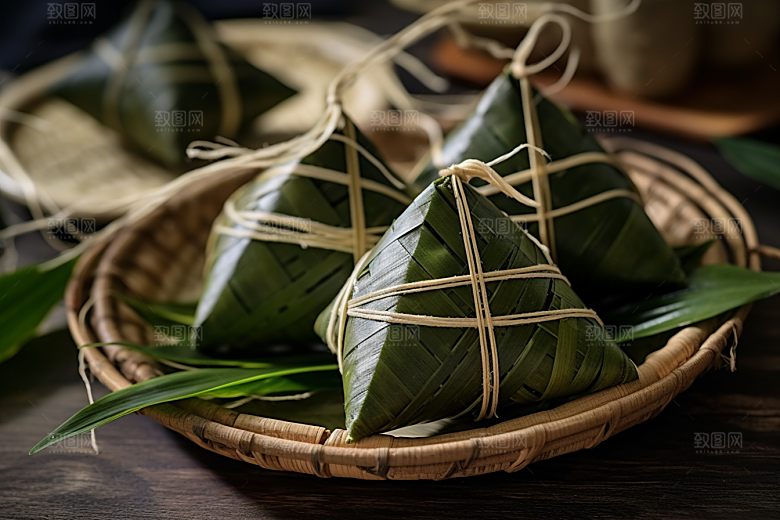 粽子端午节高清摄影图