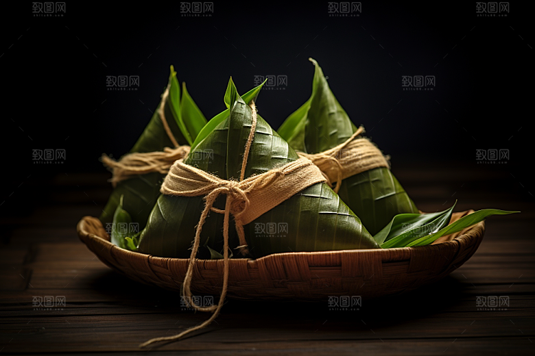 粽子自然端午节摄影图