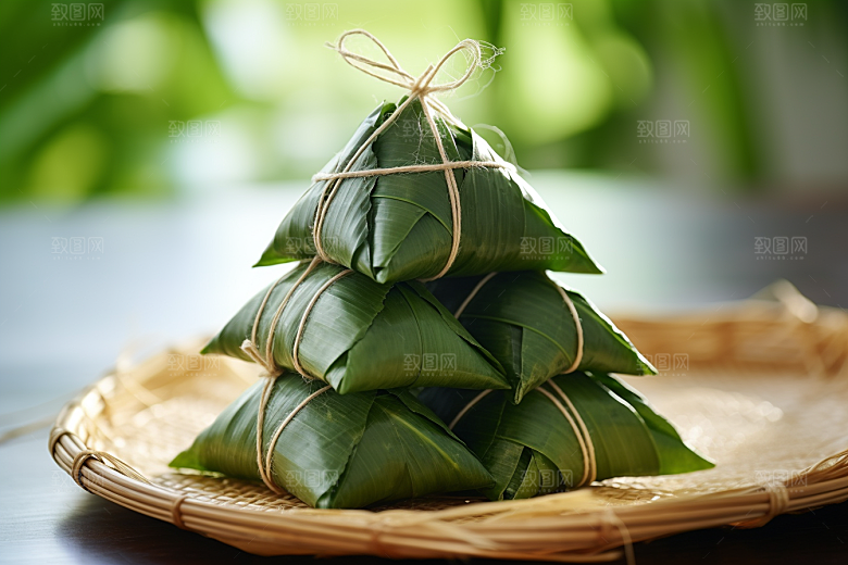 粽子端午节自然摄影图