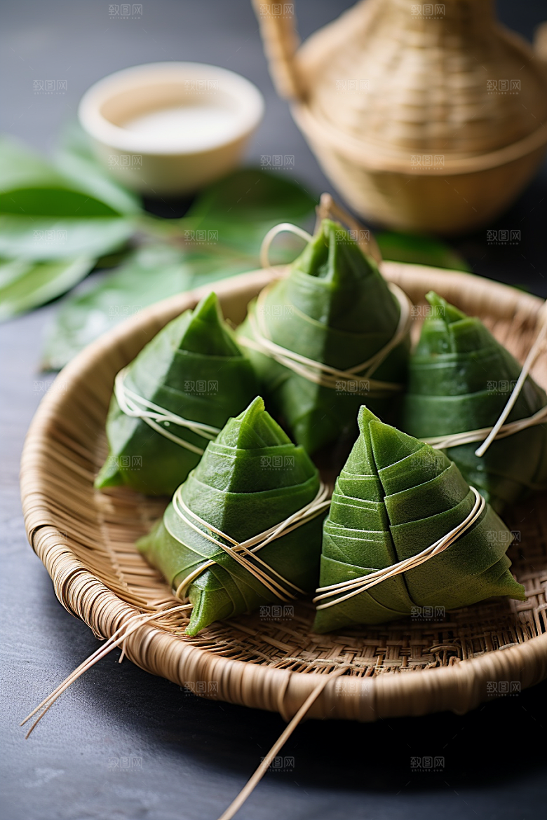 粽子高清美味摄影图