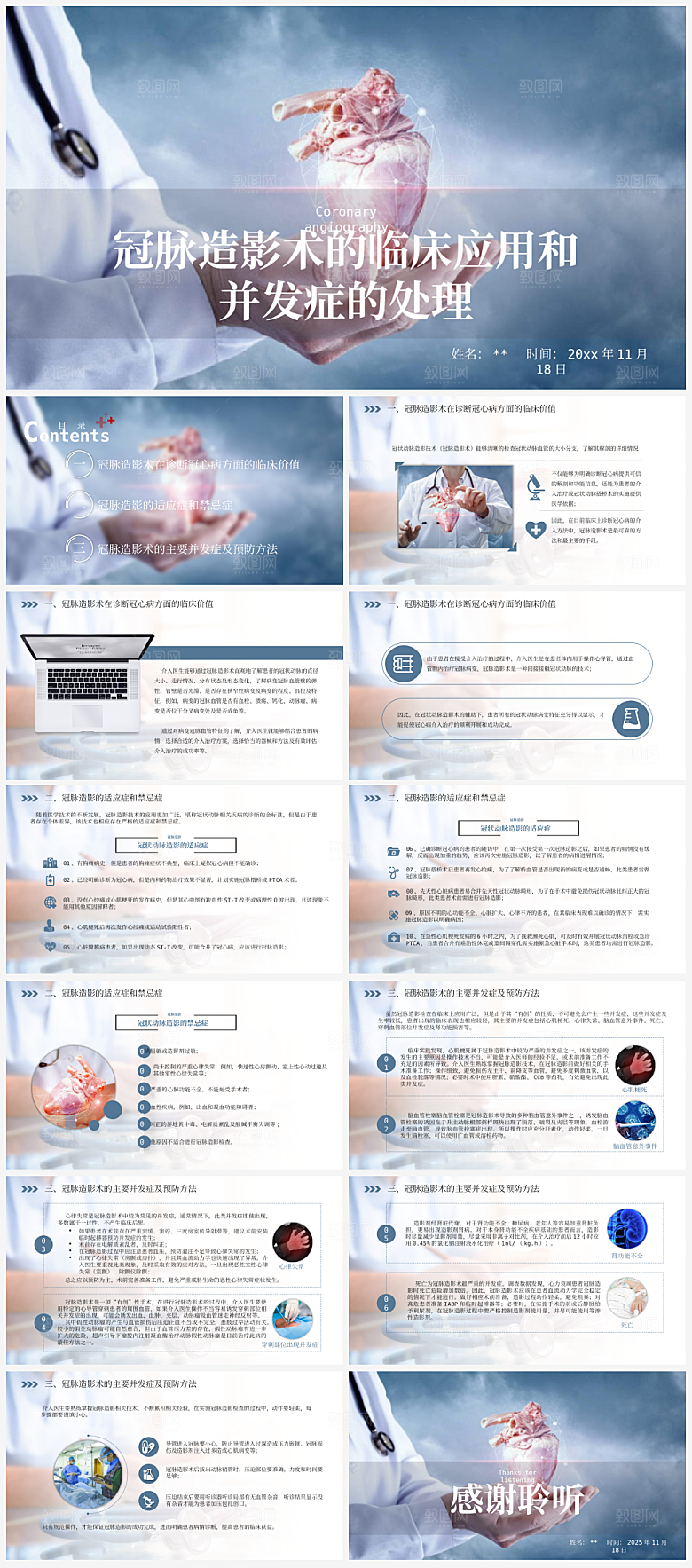 医疗护理教学课件（冠脉造影术）