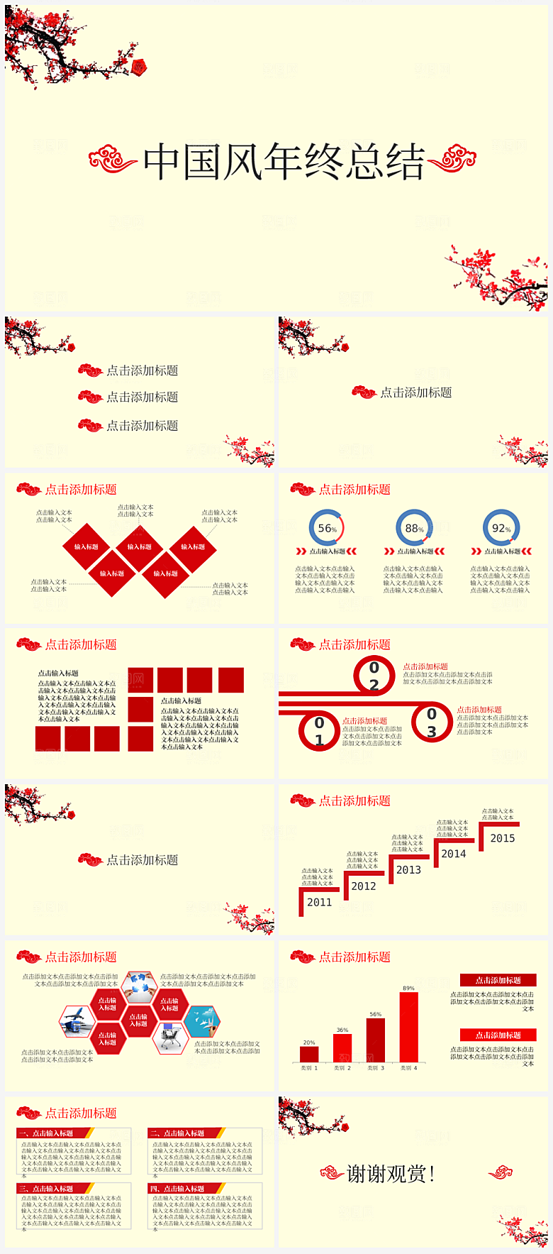 公司企业总结计划汇报报告工作