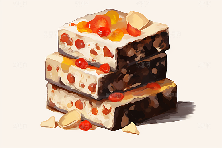 阿胶美容美食摄影图