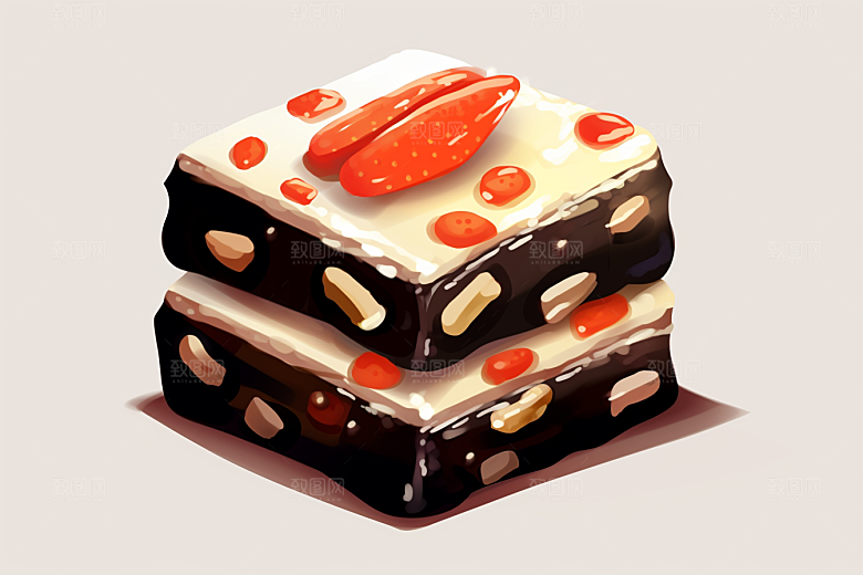 阿胶养颜食疗摄影图