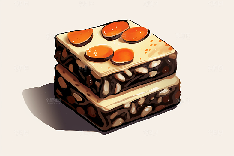 阿胶补品美味摄影图