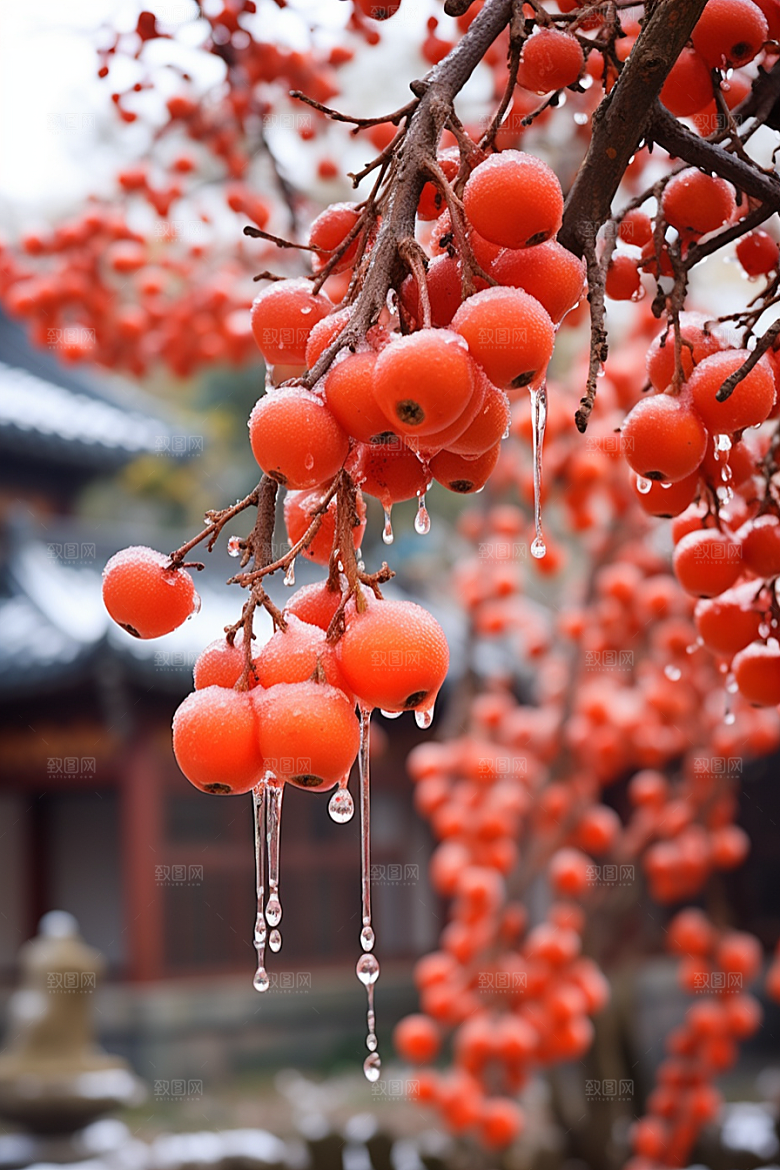 深秋元素氛围秋季素材