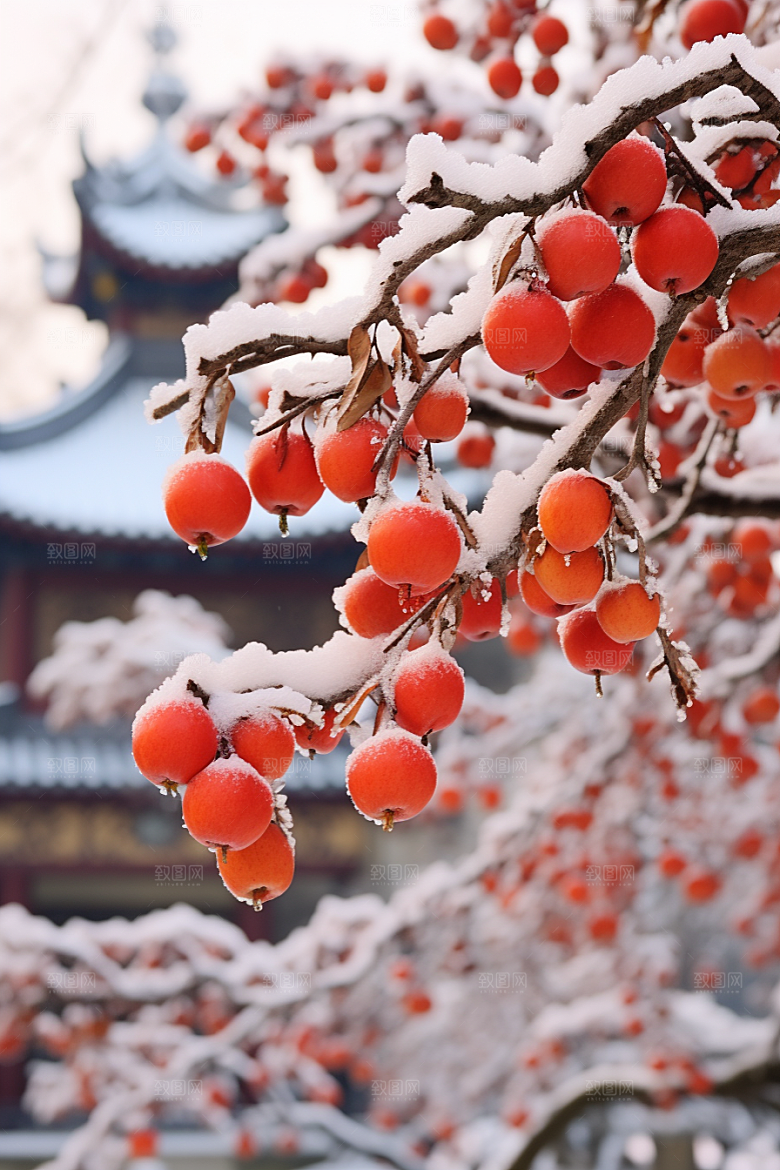 深秋元素氛围自然素材