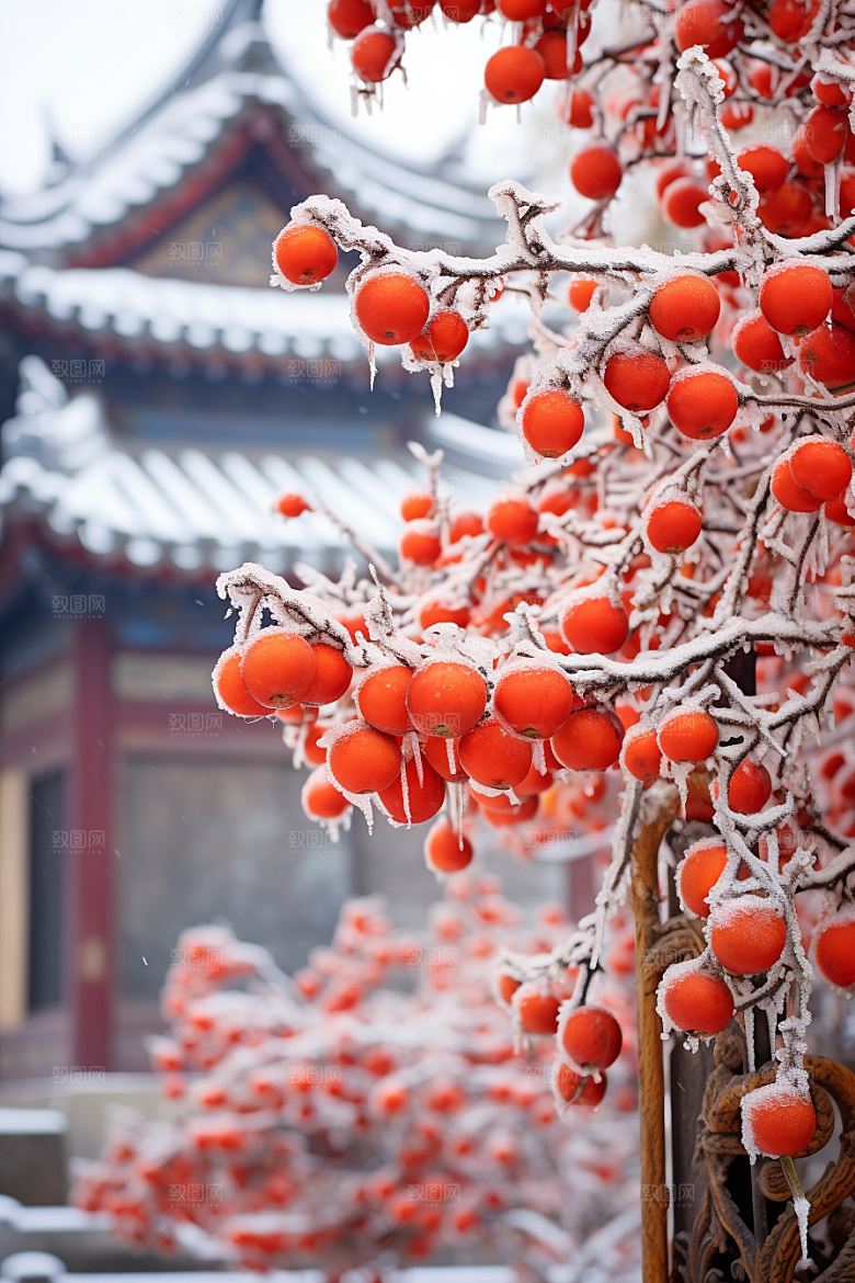 深秋元素氛围自然素材