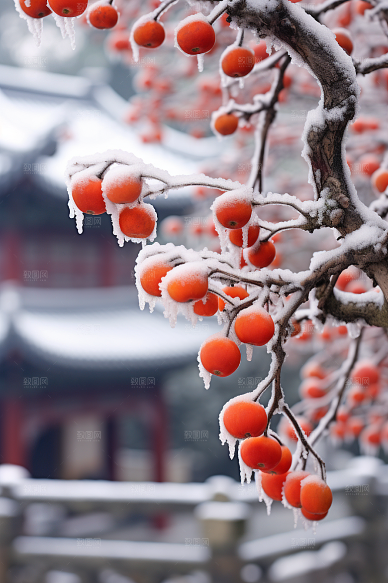 深秋元素氛围秋季素材