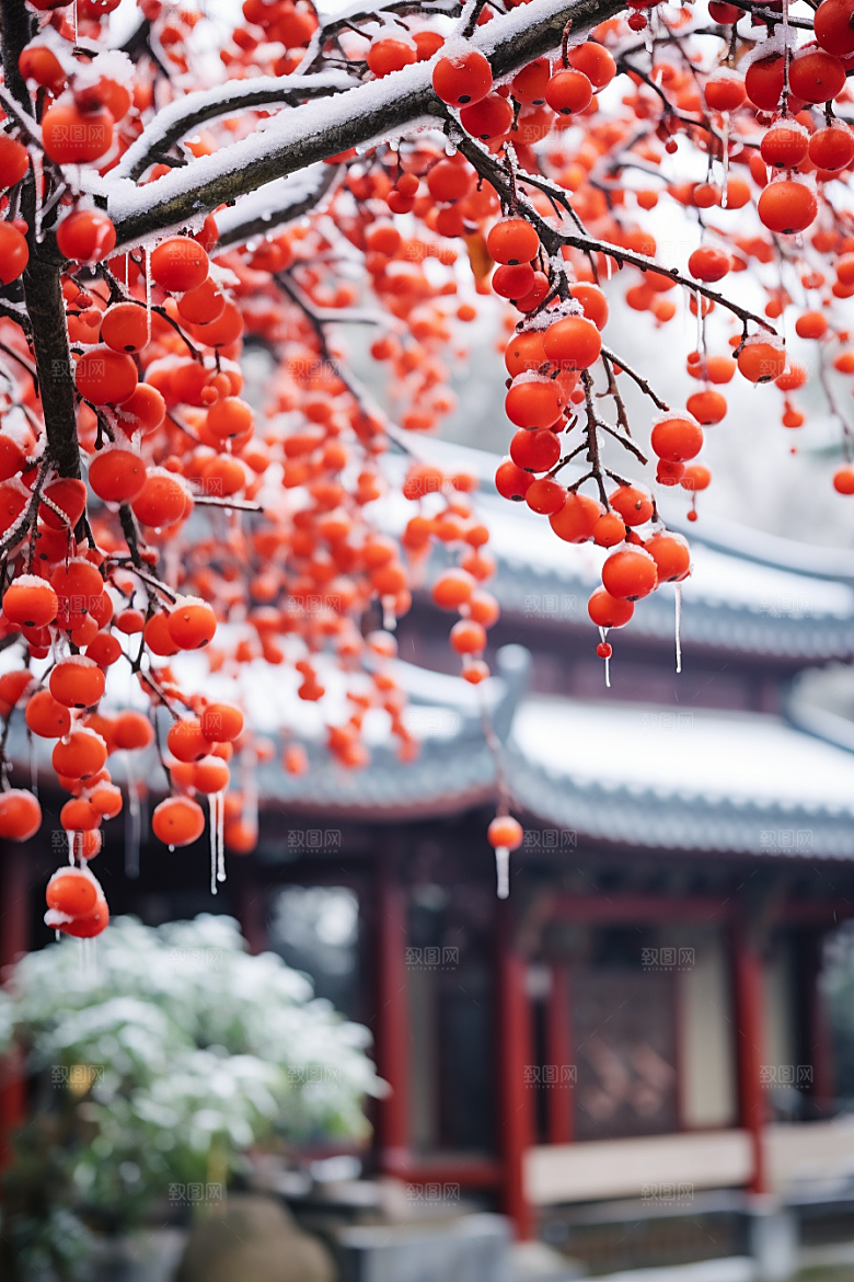 深秋元素寒冷高清素材