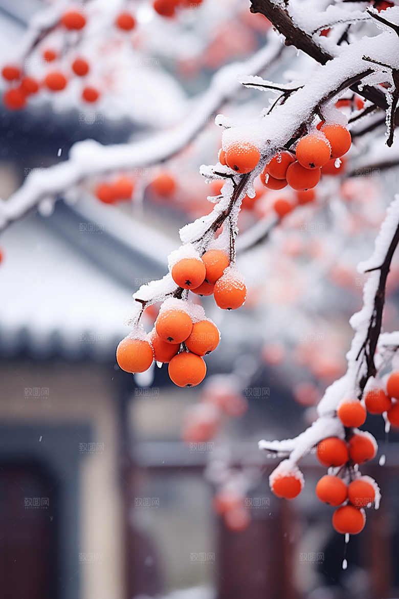 深秋元素氛围立秋素材