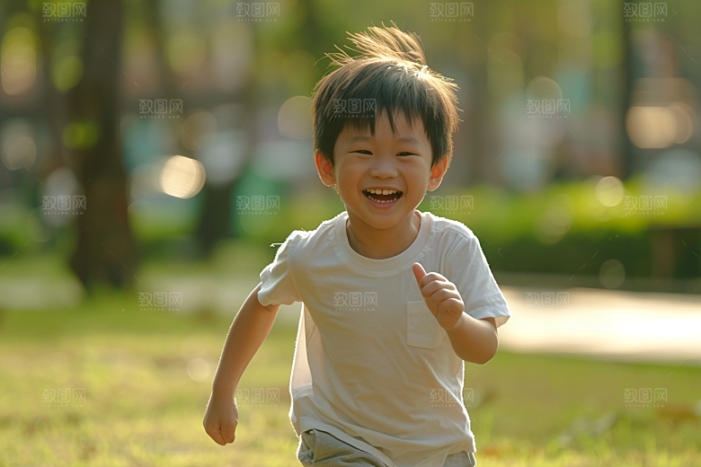快乐儿童节小朋友肖像摄影图