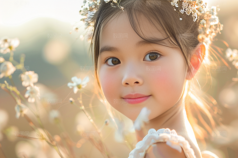 儿童梦想摄影写真儿童节摄影图