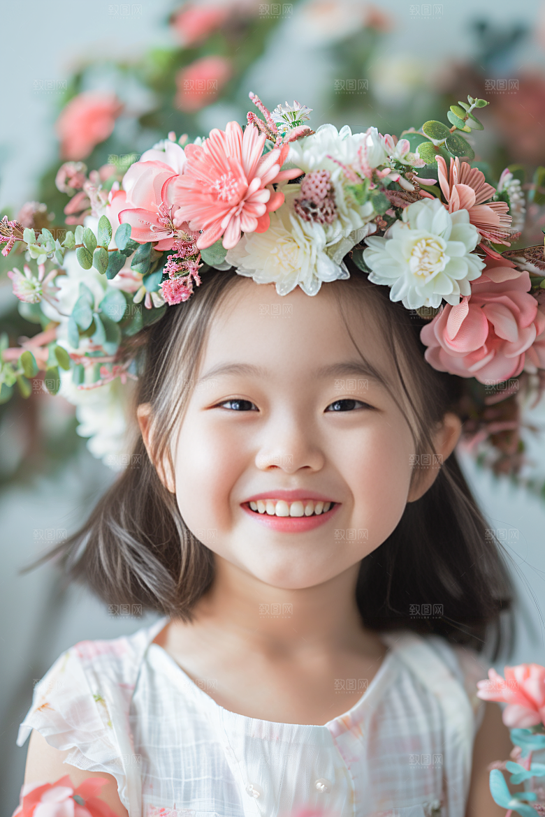 儿童梦想摄影儿童节小朋友摄影图