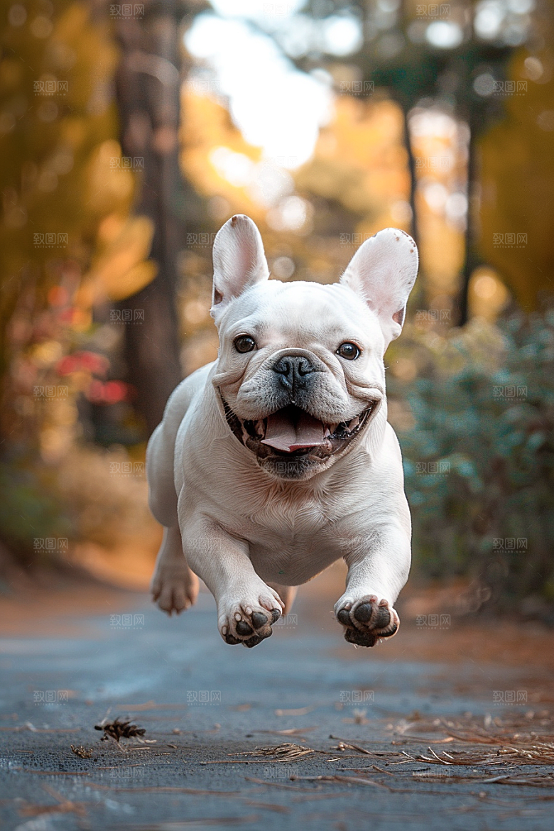 法国斗牛犬高清丑萌摄影图