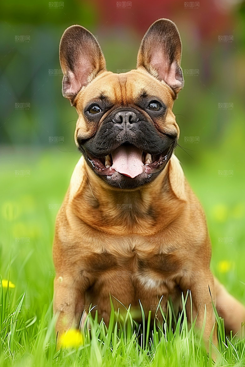 法国斗牛犬高清丑萌摄影图