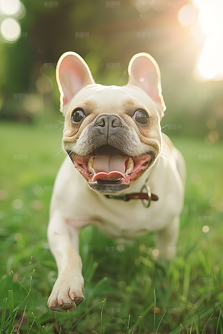 法国斗牛犬高清牧牛犬摄影图