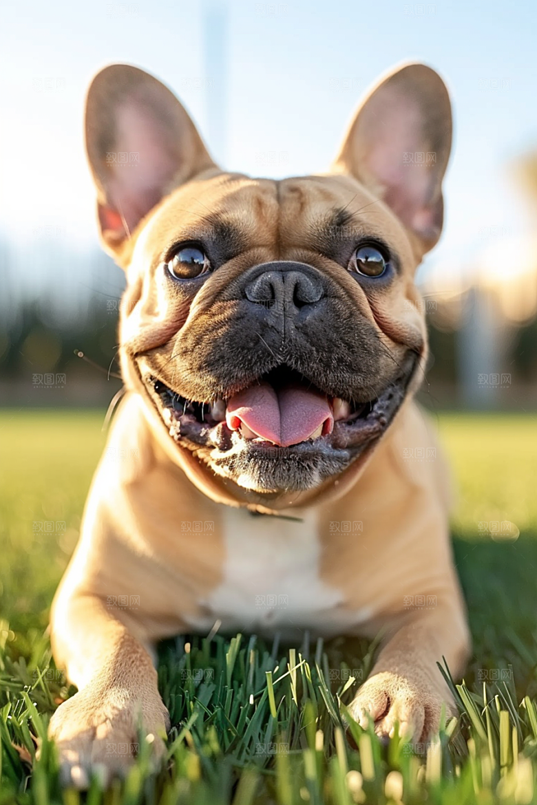 法国斗牛犬高清伴侣动物摄影图