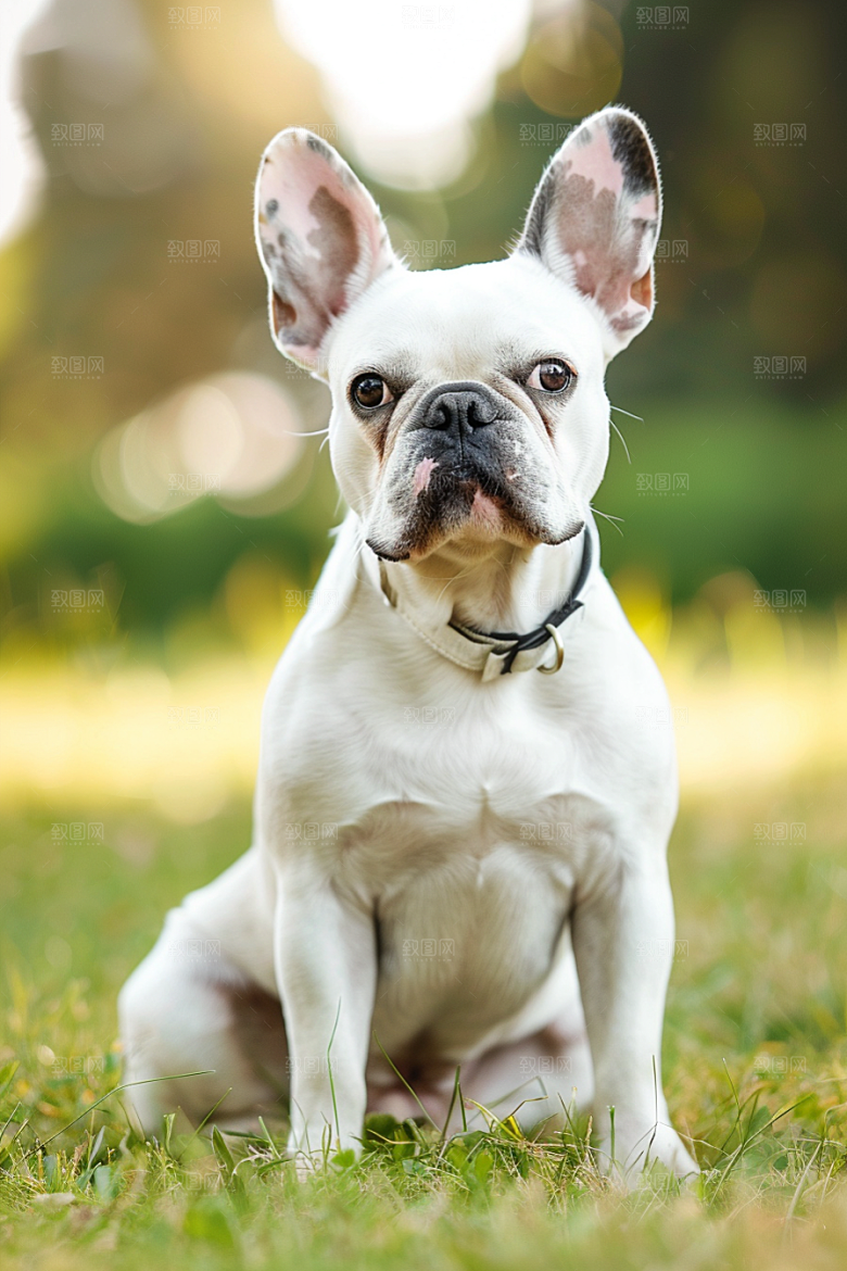 法国斗牛犬可爱养宠摄影图