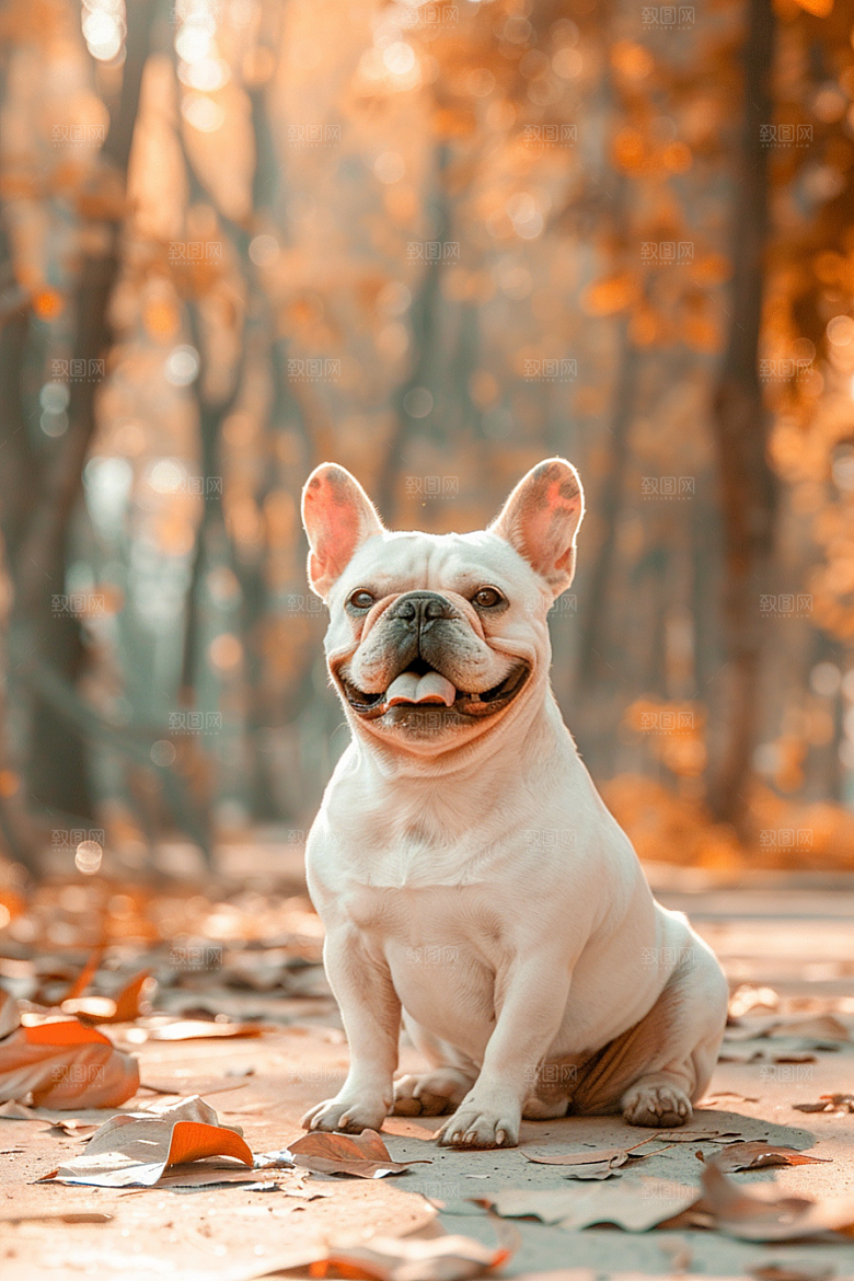 法国斗牛犬宠物高清摄影图