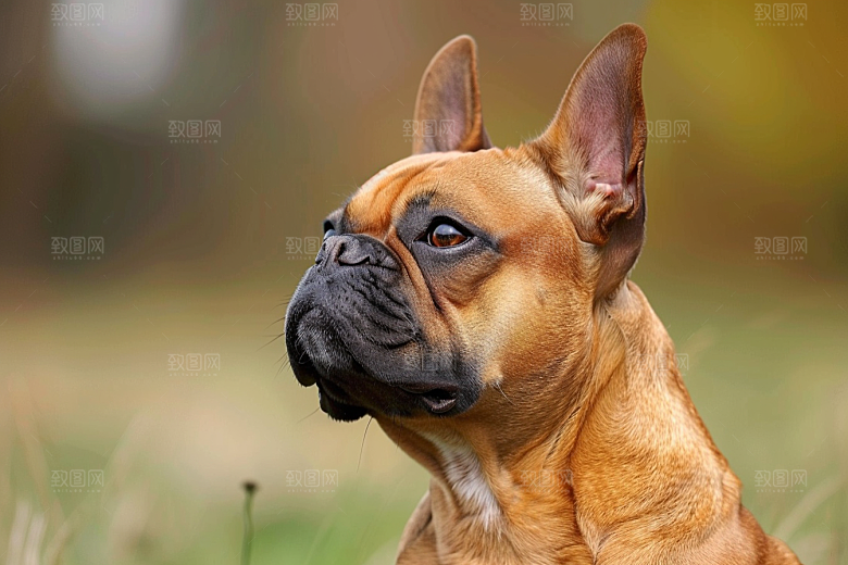 法国斗牛犬高清伴侣动物摄影图