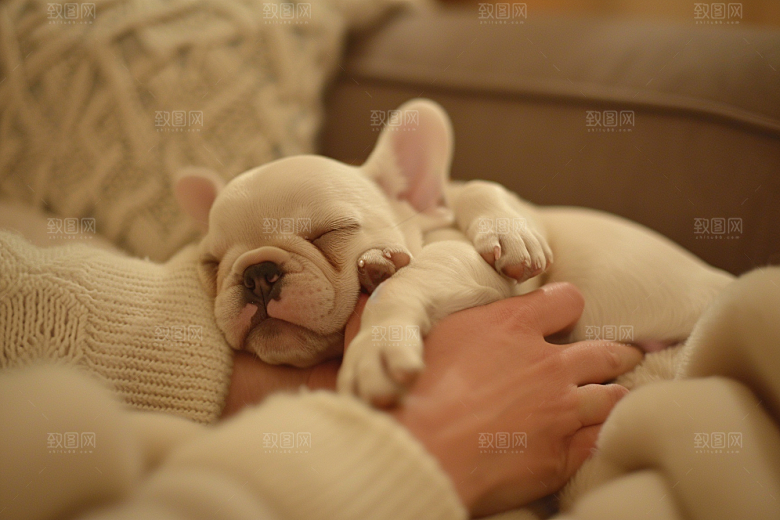 法国斗牛犬高清养宠摄影图