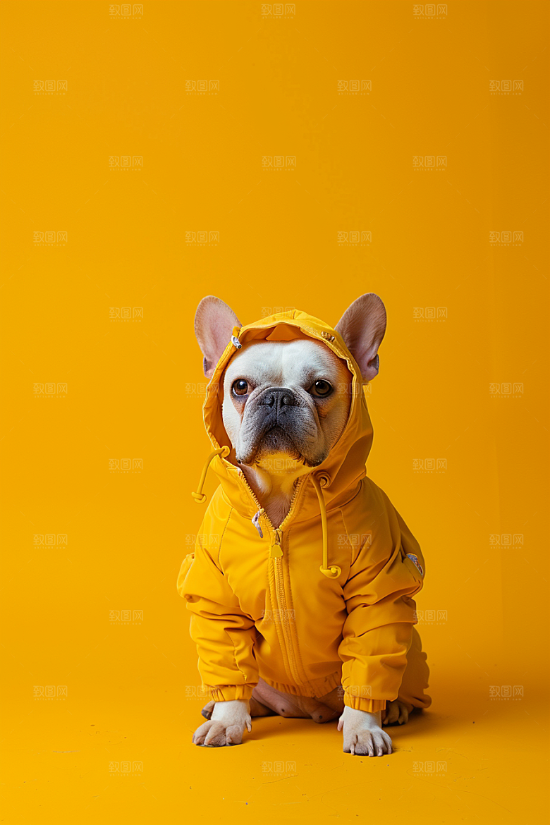 法国斗牛犬高清自然摄影图