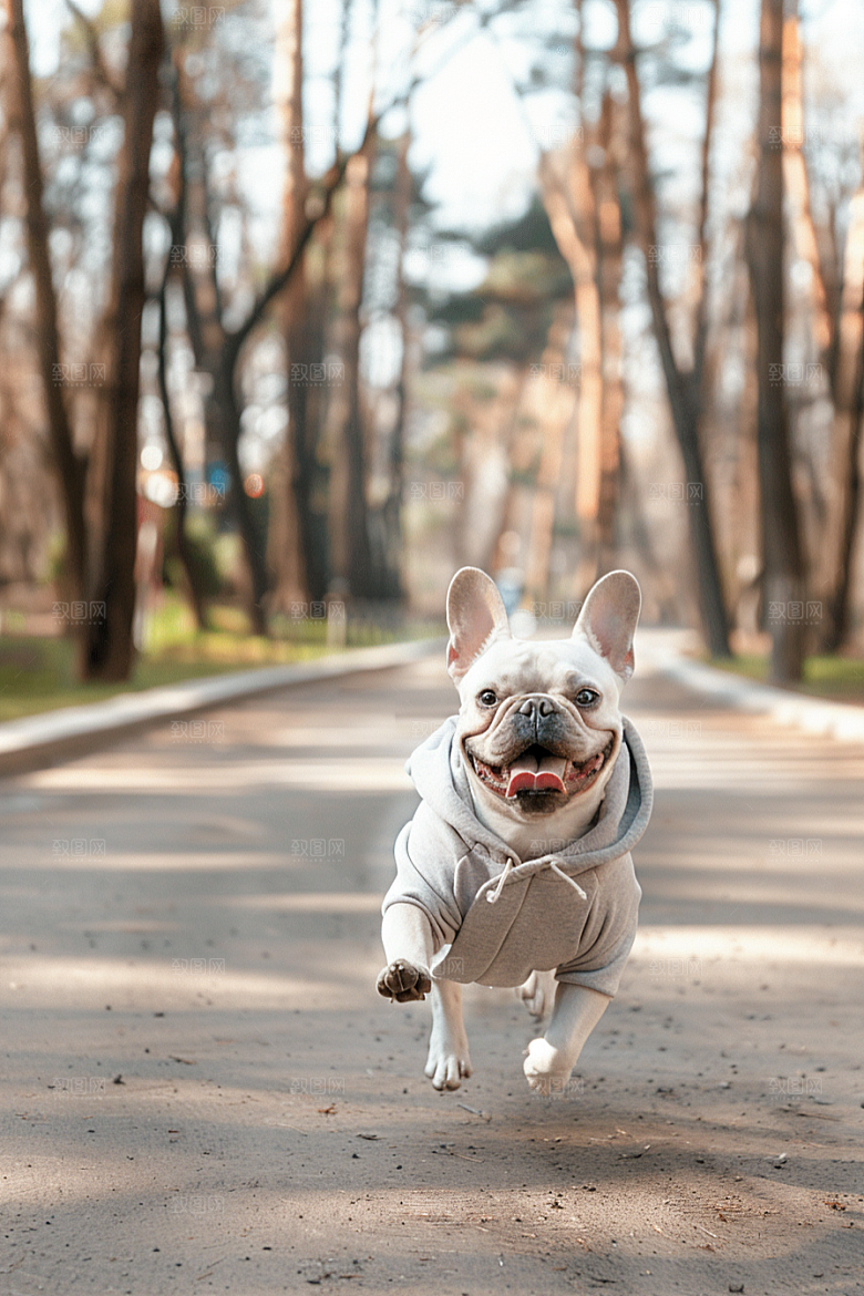 法国斗牛犬家居养宠摄影图