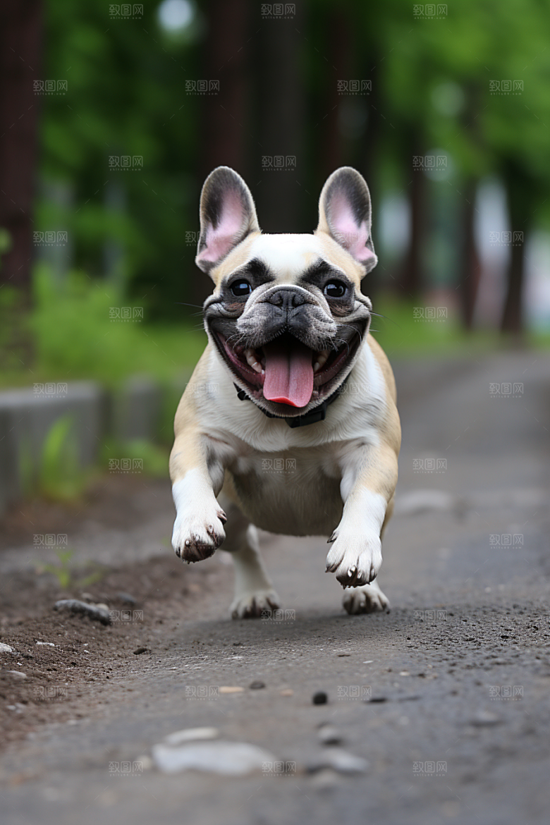 法国斗牛犬生活家居摄影图