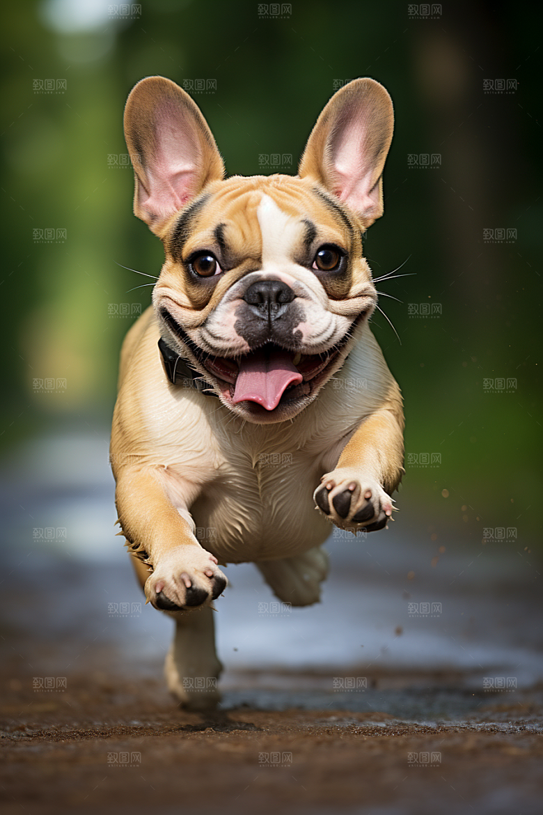 法国斗牛犬宠物高清摄影图