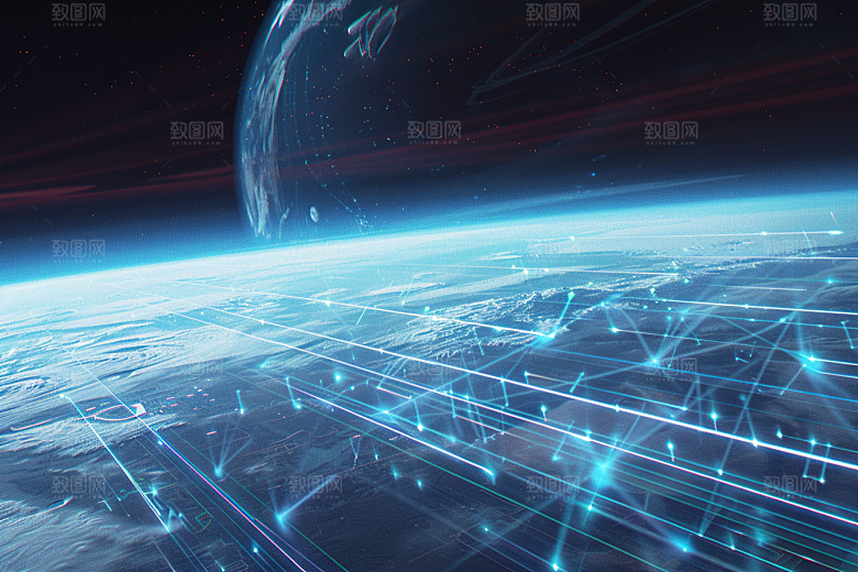 发光地球高清星球素材