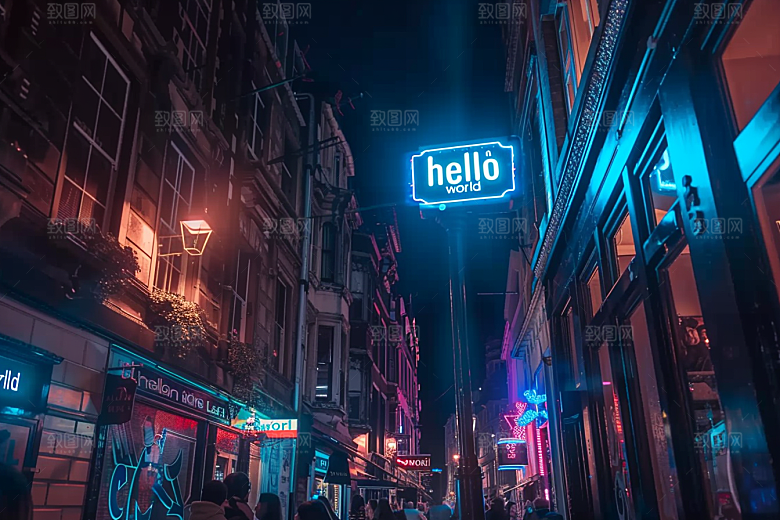 霓虹灯牌3D立体发光字