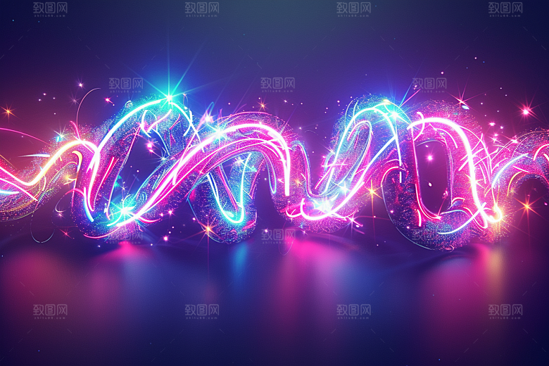 霓虹灯牌彩色店招发光字
