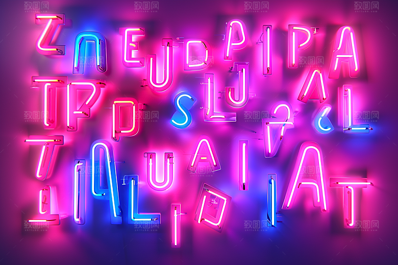 霓虹灯牌店招3D发光字