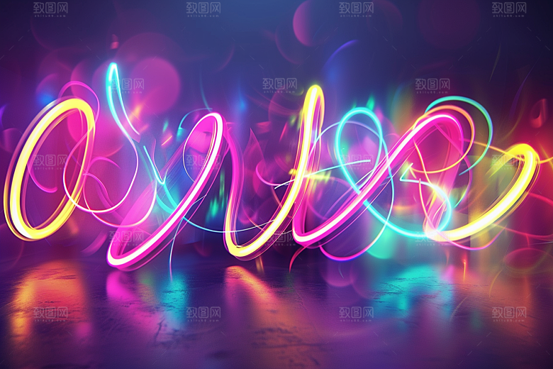 霓虹灯牌3D店招发光字