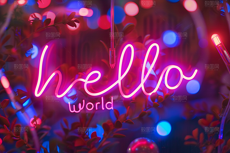 霓虹灯牌灯管灯管发光字