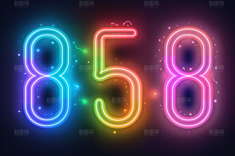 霓虹灯牌酒吧3D发光字