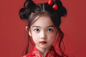 妆造发型高清艺术摄影图