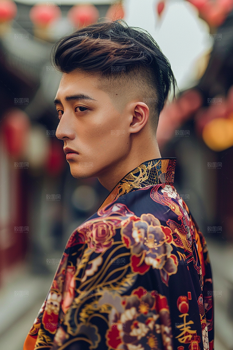 妆造发型高清唯美摄影图