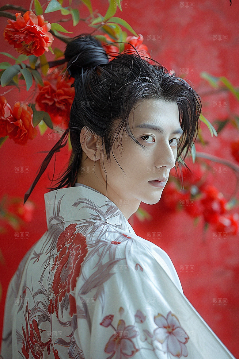 妆造发型美妆造型高清摄影图