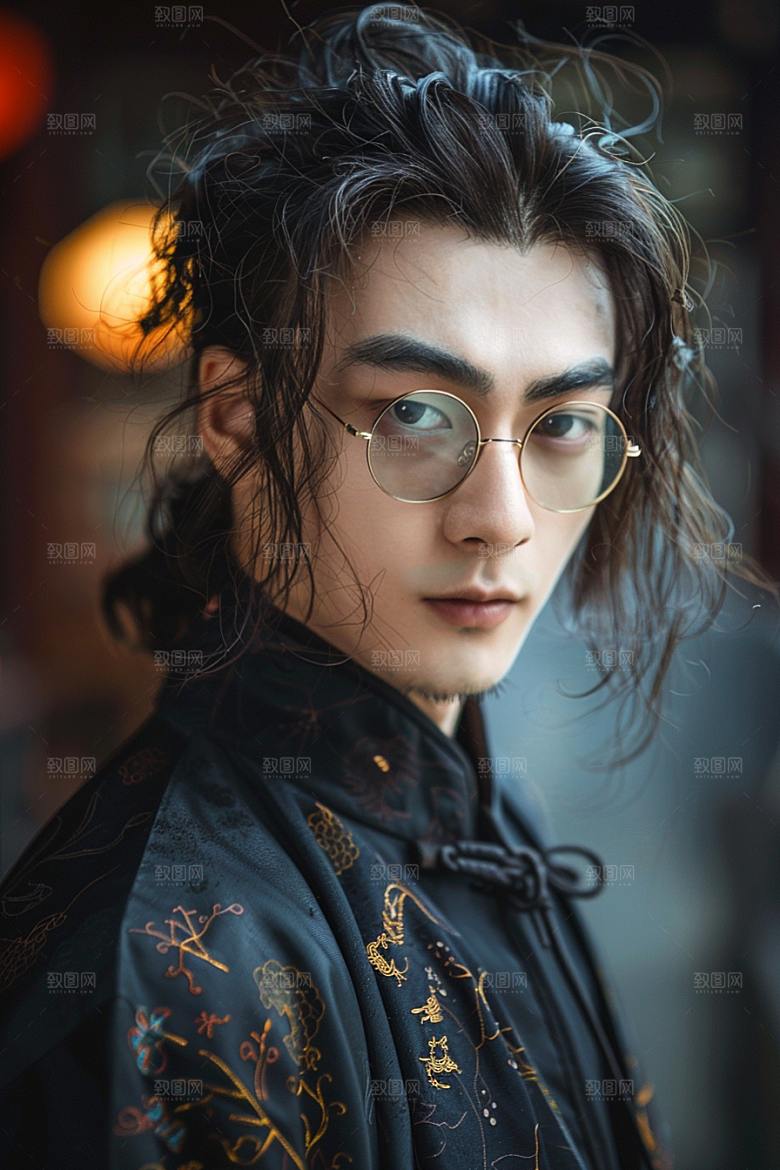 妆造发型肖像美妆摄影图