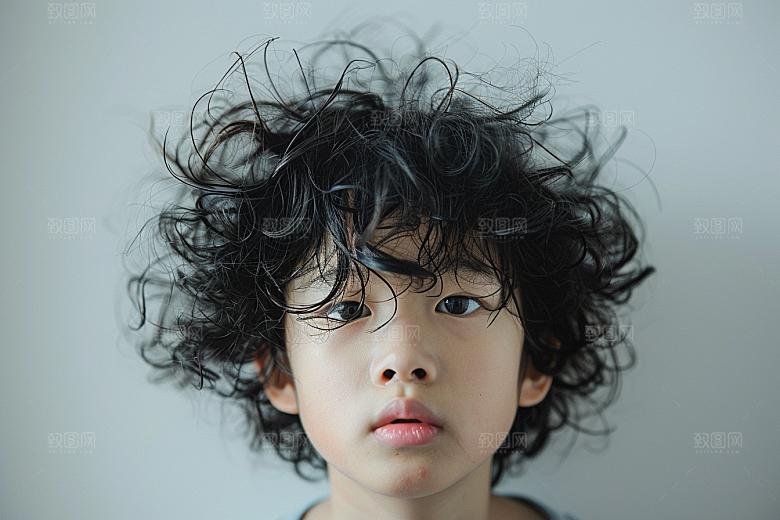 妆造发型人物肖像摄影图