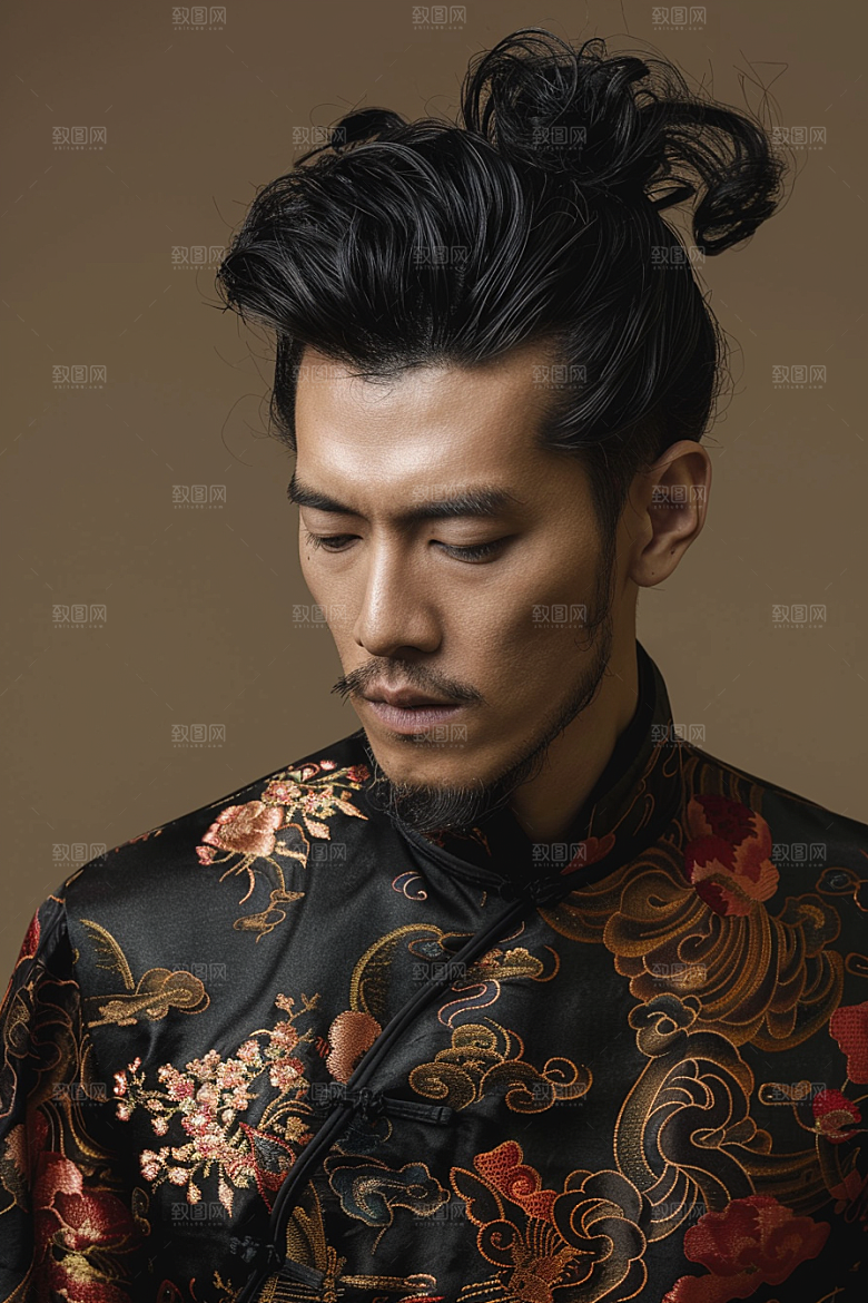 妆造发型高清美妆造型摄影图