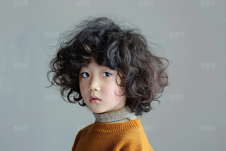 妆造发型艺术人物摄影图