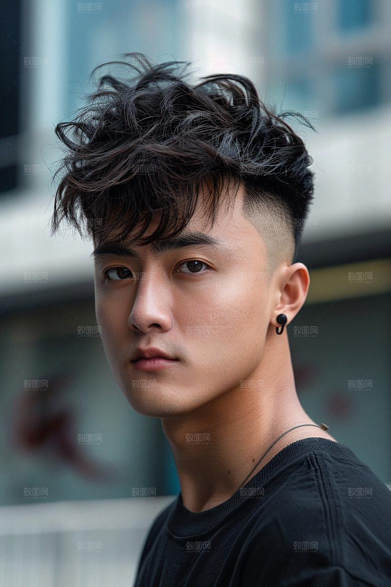妆造发型艺术肖像摄影图